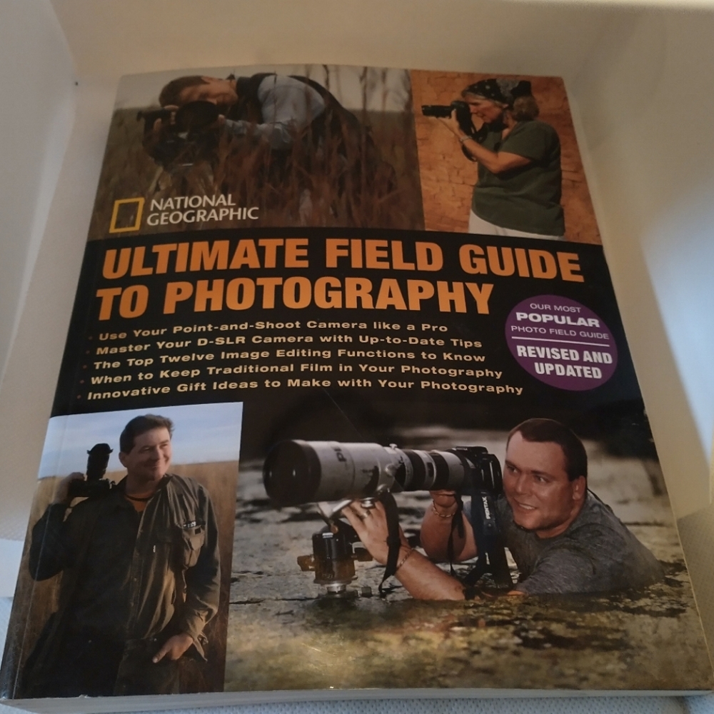 3/$24 National Geographic Ultimate Field Guide to Photography Book